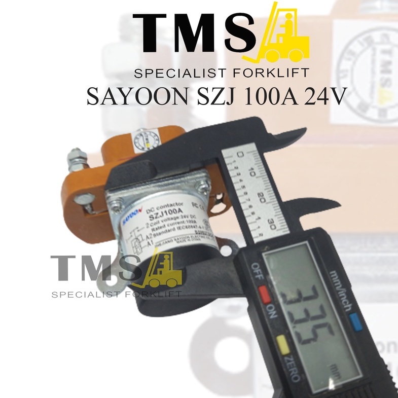 Sayoon Contactor SZJ100A MJZ100A 24V NO SZJ ZJ Forklfit Kontaktor - Gambar 4