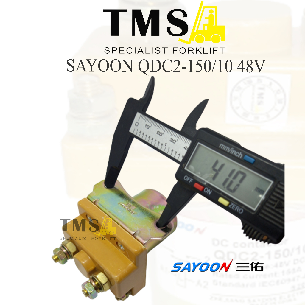 Sayoon Contactor QDC2-150 150A 48V 1NO QDC2 Electric Palet Mover - Gambar 4