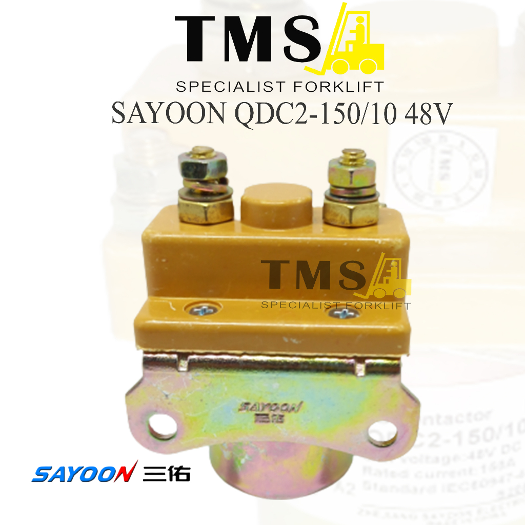 Sayoon Contactor QDC2-150 150A 48V 1NO QDC2 Electric Palet Mover - Gambar 2