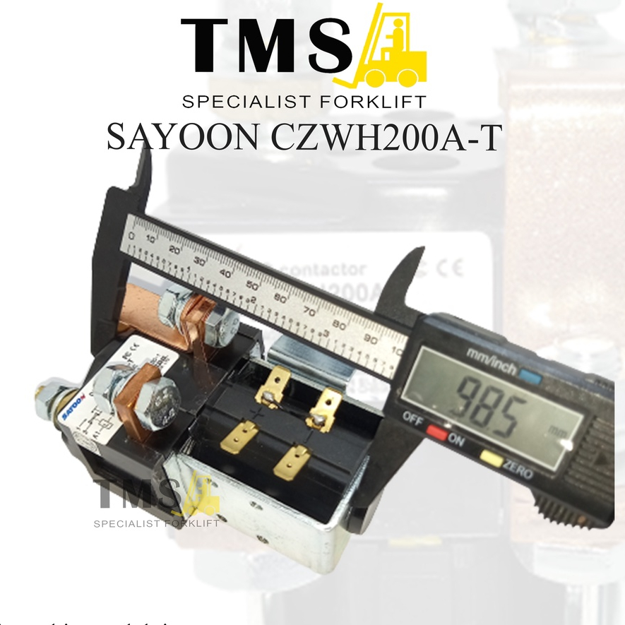 Sayoon Contactor SW195 CZWH200A-T 200A 24V Palletmover kontaktor - Gambar 6