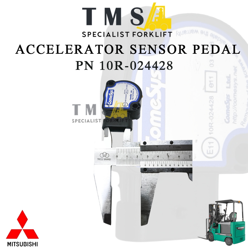 Accelerator Pedal Sensor COMESYS PN 10R-024428 Electric Forklift Hyundai Mitsubishi Daewoo - Gambar 4