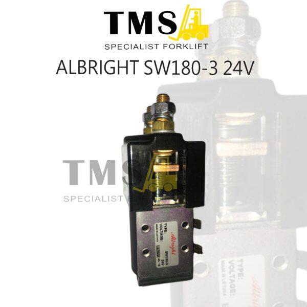 Albright contactor for forklift jungheinrich SW180-3 24V