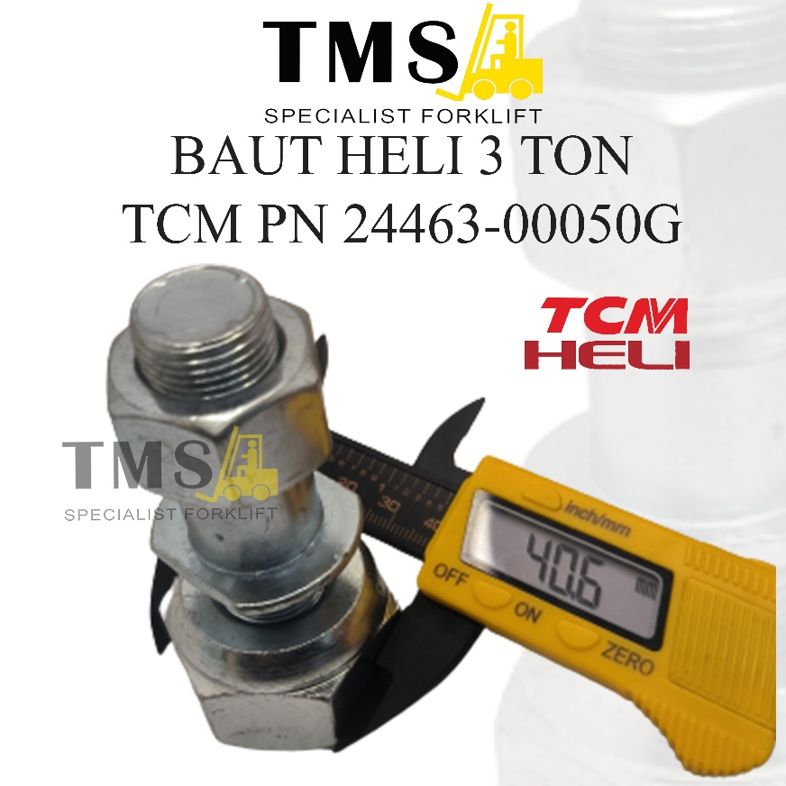 Baut Forklift HELI 3 Ton TCM 24463-00050G Screw Nut - Gambar 4