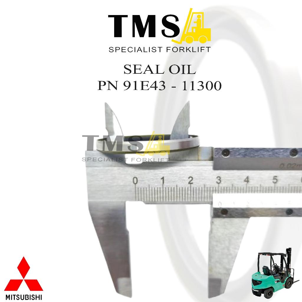 Seal Oil 91E43-11300 Mistubishi Forklift FD20 FD25 2 Ton 30x37x4 Oli Seal Forklift 91E4311300 - Gambar 4