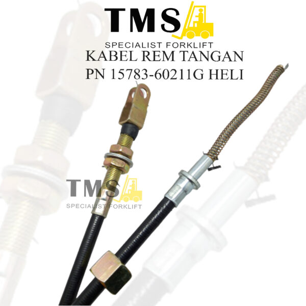 Kabel Rem Tangan 15783-60211G Heli CPCD50-100 Forklift Hand Brake