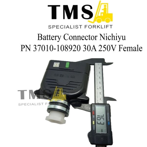 BATTERY CONNECTOR JAPAN 37010-10870 30A 250V Female For Forklift Nichiyu