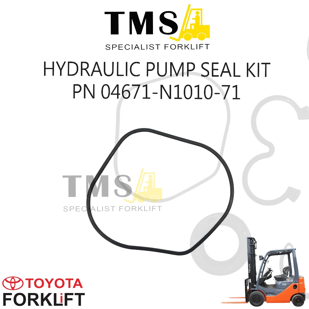 Hydraulic Pump Seal Kit Seal Kit Pompa Hidrolik Toyota 04671-N1010-71 Forklift 7FD 8FD 7FG 8FG - Gambar 4