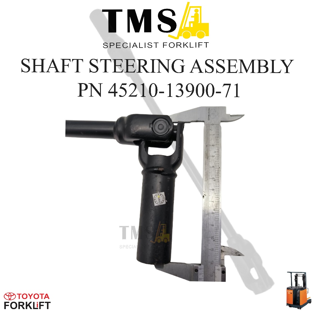 Steering Shaft Assembly 45210-13900-71 for Toyota Forklift 7FBR10 7FBR13 7FBR15 7FBR18 Reach truck - Gambar 2