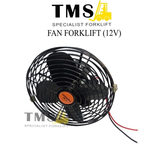 Fan Forklift Electric 6 Inch 12V DC Kipas Angin VDC Model Bulat