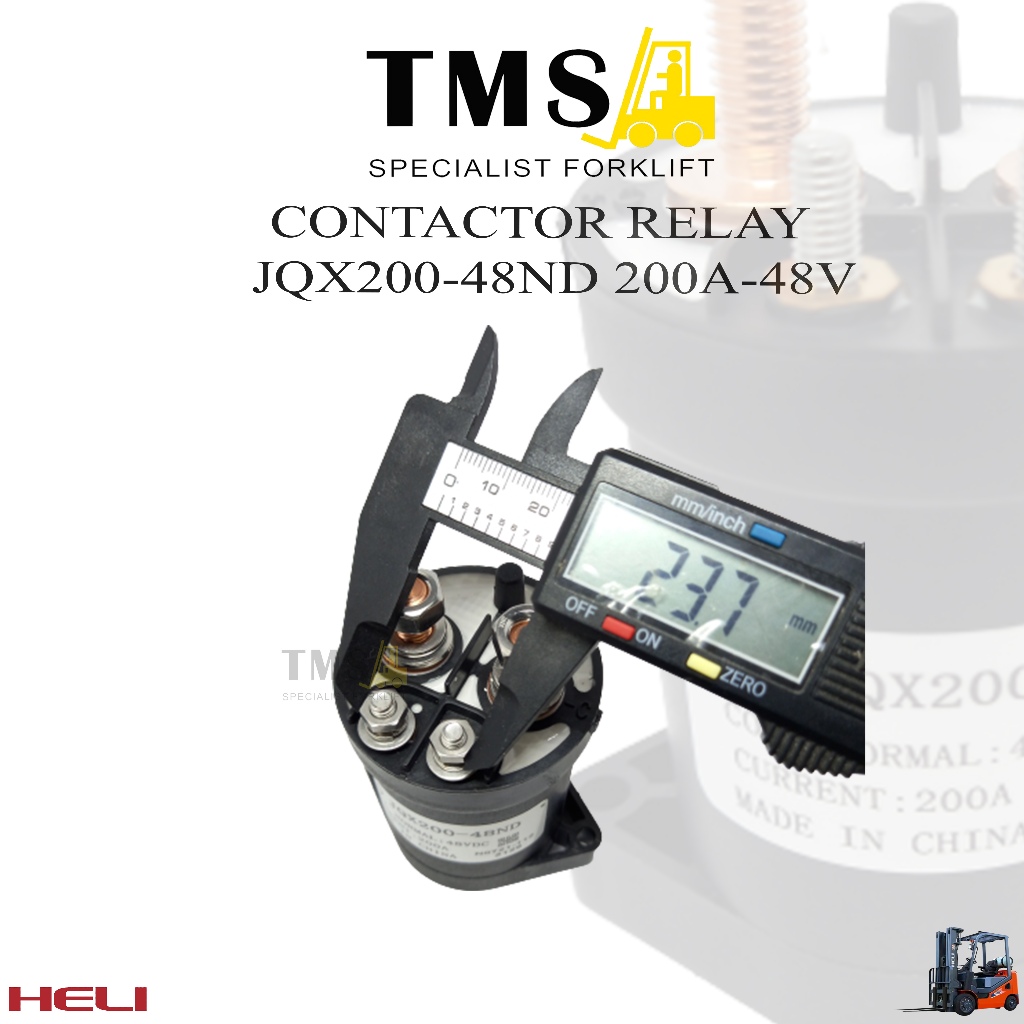 Contactor Relay JQX200-48ND 200A 48V Heli Eletric Forklift - Gambar 5