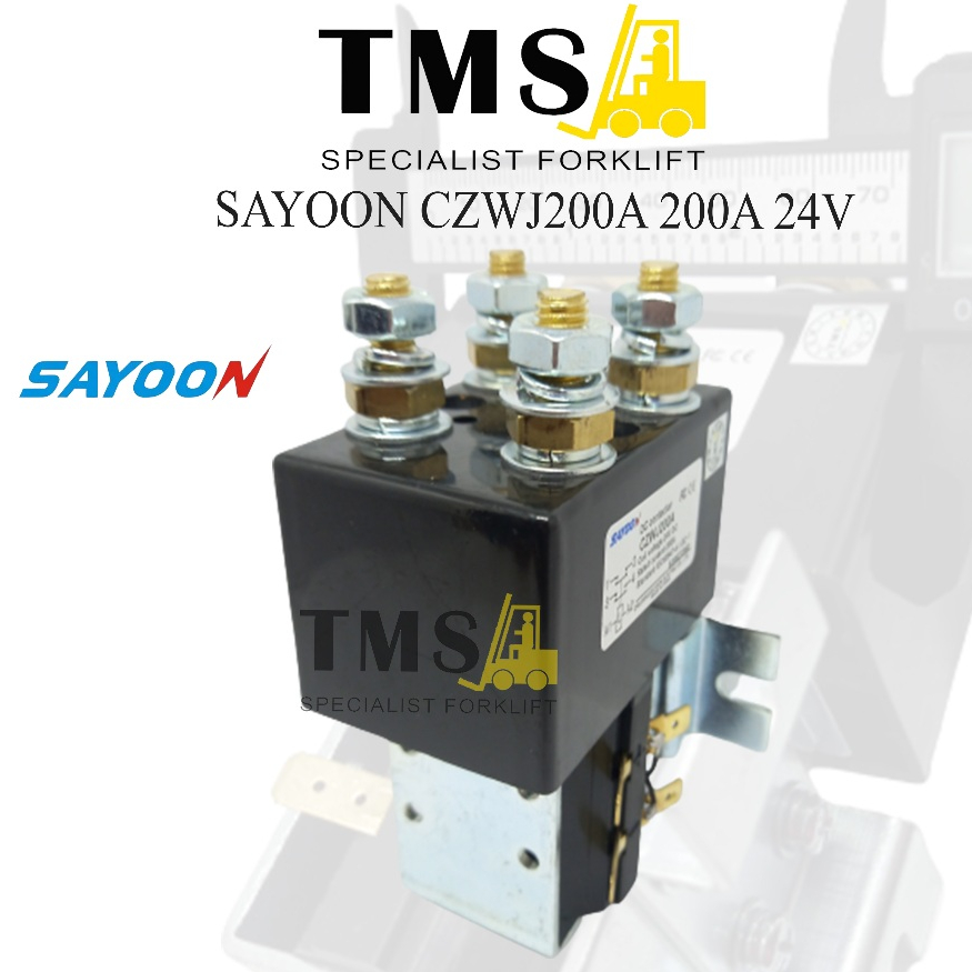 Sayoon Contactor SW190A CZWJ200A 200A 24V ZJW Kontaktor - Gambar 2