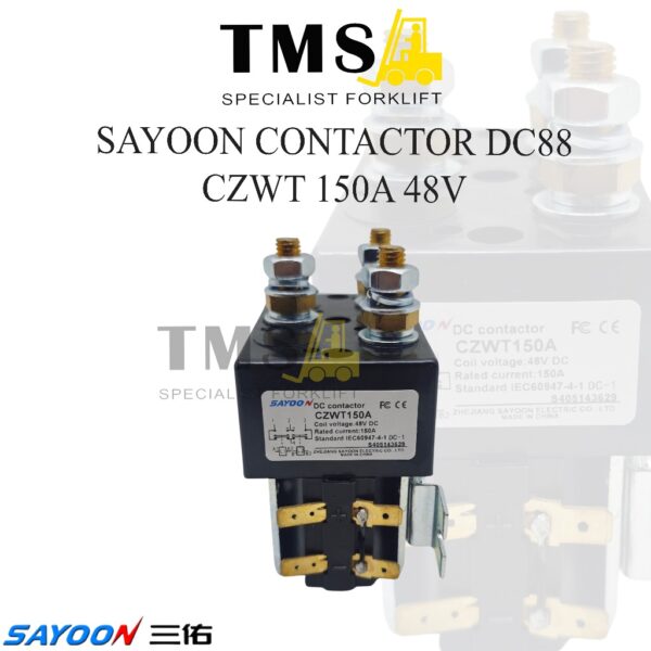Sayoon Contactor DC88 CZWT150A 150A 48V Electric Vehicle