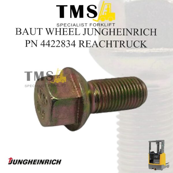 Baut Roda Wheel JUNGHEINRICH 4422834 Stud Forklift Parts Electric Reachtruck