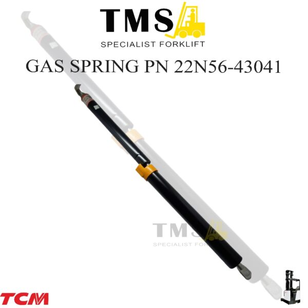 Gas spring 22N56-43041 for Forklift TCM FD25T3Z