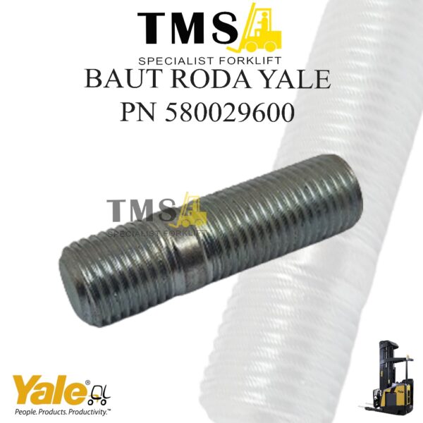 Yale 580029600 Bolt Wheel STUD Sparepart Forklift Electric Reachtruck A295