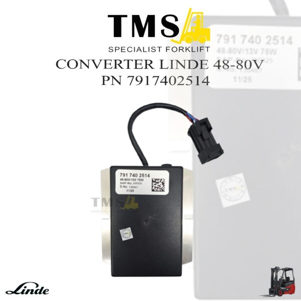 Converter Transformer LINDE Forklift 7917402514  LINDE 115 336 1275 1276 E15 E30 48V - 80V 75W