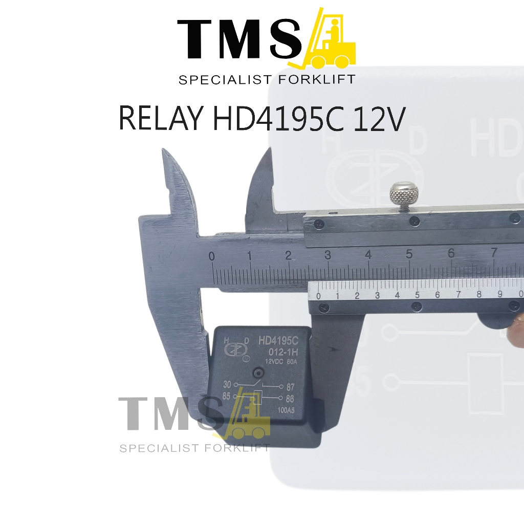 Relay HD4195C 12V Forklift | Relay 12 Volt Starter Lampu Forklift - Gambar 3
