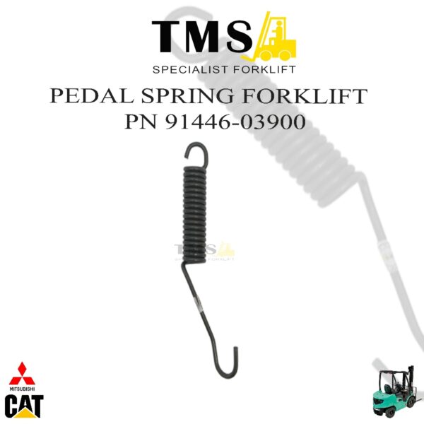 Brake Spring Mitsubishi 91446-03900 Pedal Spring Forklift Counterbalance FD30
