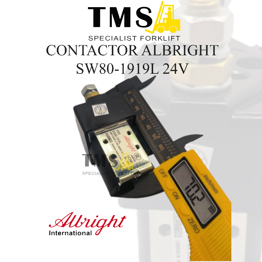 Contactor Albright for Reachtruck Jungheinrich SW80-1919L 24V Kontaktor - Gambar 4