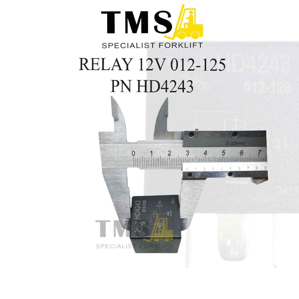 Relay 12V 012-125 PN HD4243 - Gambar 5