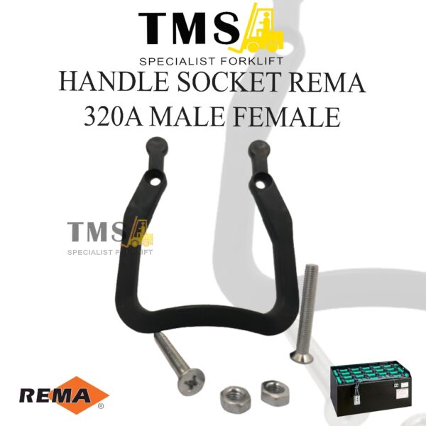 Handle Socket Rema 320A Male Female IP23 PLUG REMA Gagang Handle