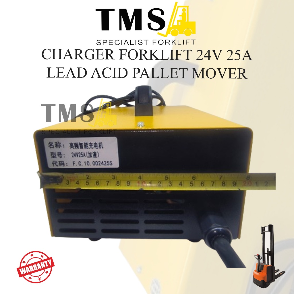 Charger Stacker Eletric Casan Battery 24V 25 Amp Lead Acid Battery Pallet Mover - Gambar 3