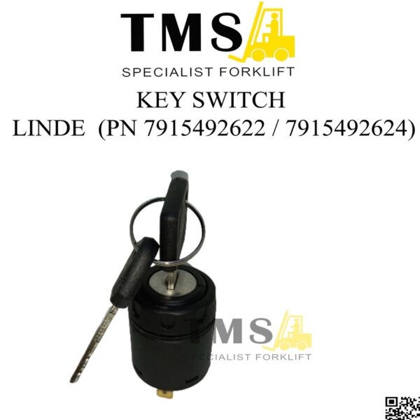 Ignition Key Switch 801 PN 7915492622 / 7915492624 For Forklift Linde