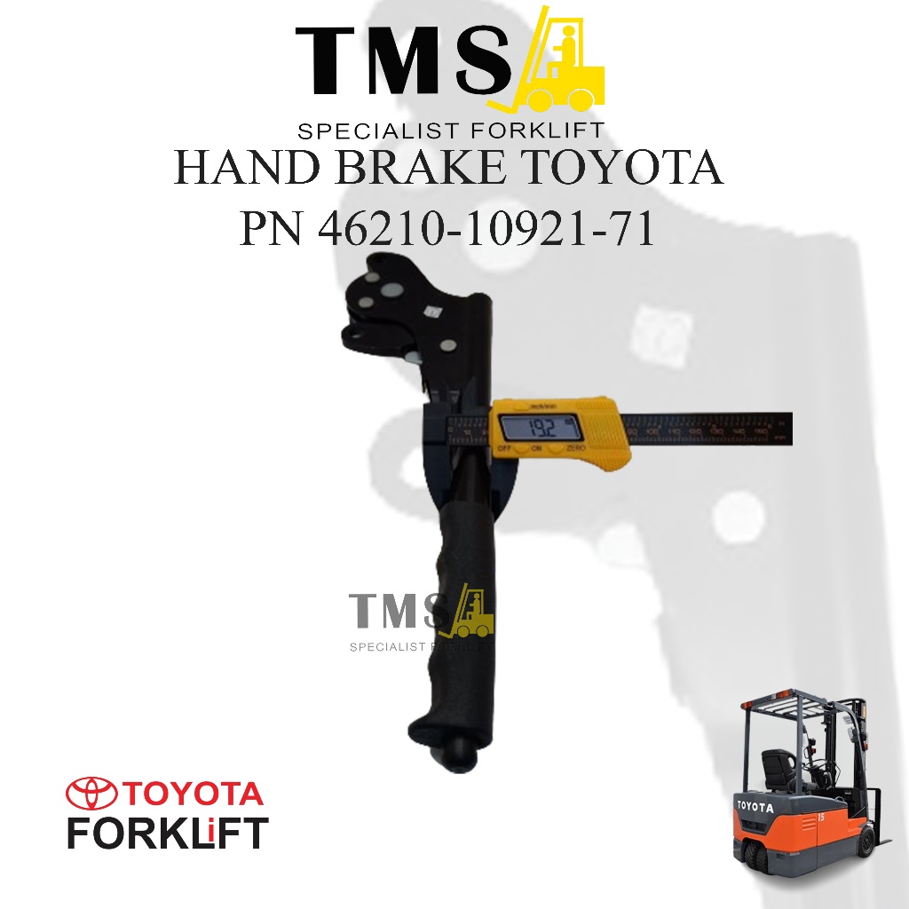 Rem Tangan Toyota Forklift 46210-10921-71 Hand Brake 7FBE10-25 - Gambar 5