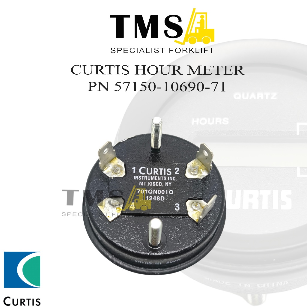Curtis Hour Meter Toyota Forklift 57150-10690-71 Hour Meter Assembly 6FB 7FB 6FBR - Gambar 3