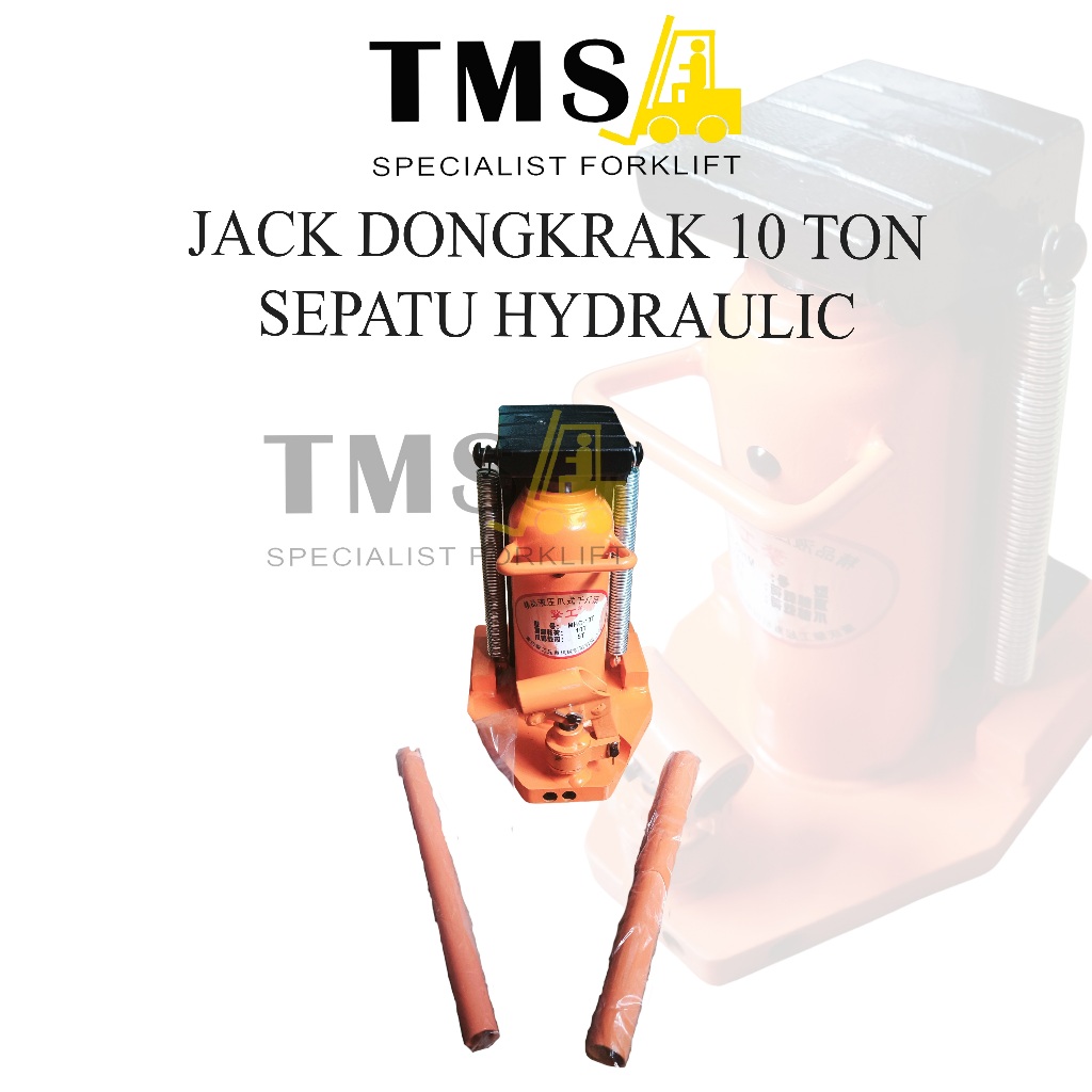 Dongkrak Sepatu Hydraulic JACK 10 Ton Forklift Alat Berat