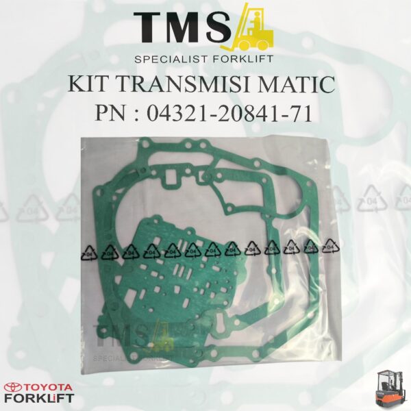 Kit Transmisi Matic Forklift 04321-20841-71 Toyota 8FDN10/30  8FD/G10-30