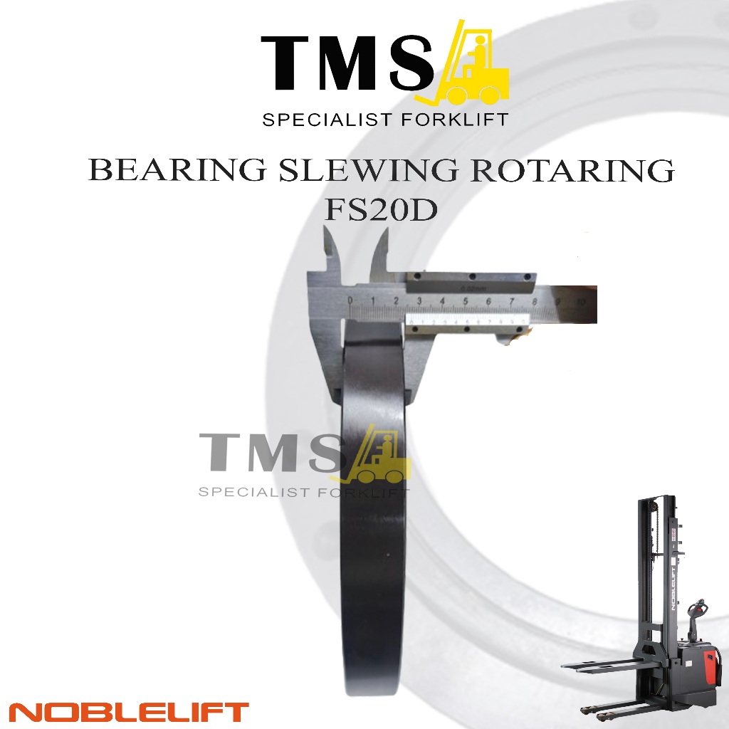 Bearing Rotaring Slewing 260x180 OD260 L180 Noblelift PS20D Stacket electric forklift - Gambar 5
