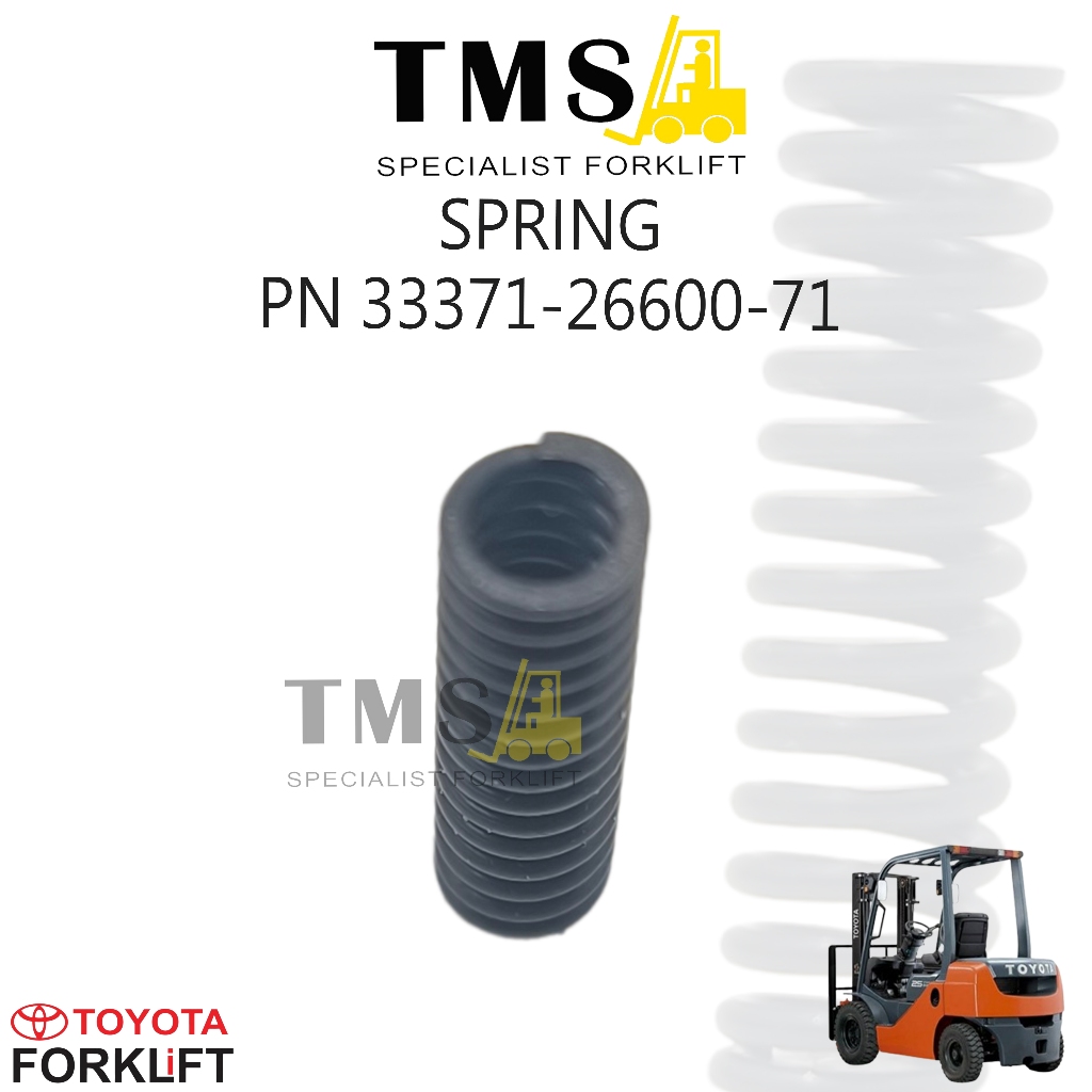 Part Number 33371-26600-71 SPRING TOYOTA FORKLIFT TRANSMISSION 8FD 8FG SERIES - Gambar 3