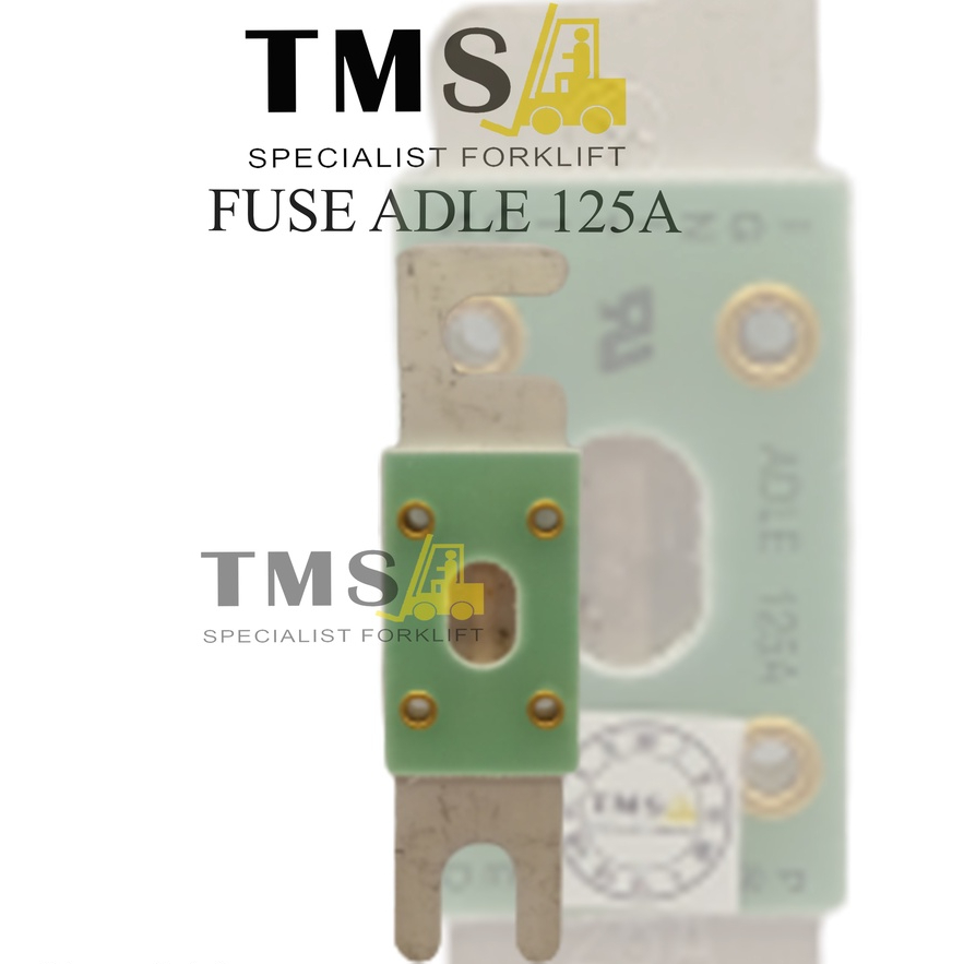 Sikring Fuse Forklift 125A Adle 32V - 125V Glass Copper Bergaransi - Gambar 2