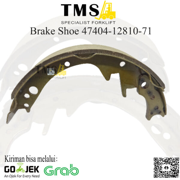 Brake Shoe 47404-12810-71 Kampas Rem for Toyota Forklift