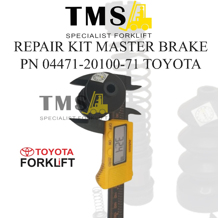 04471-20100-71 Repair Kit Master Brake Rem Atas Toyota 6FD10/30 - Gambar 5