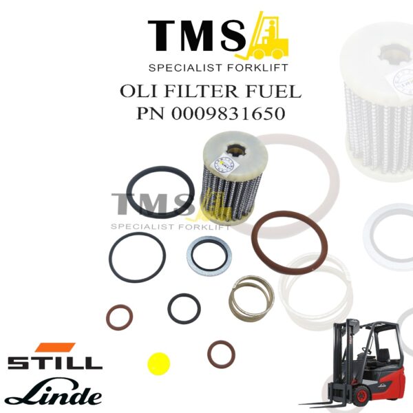 Oil Filter for LINDE STILL 0009831650 Filter OLI  Forklift