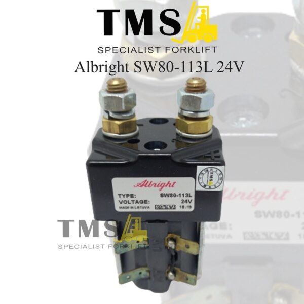 Contactor Albright SW80-113L 24V For Forklift Eletric Kontaktor Linde