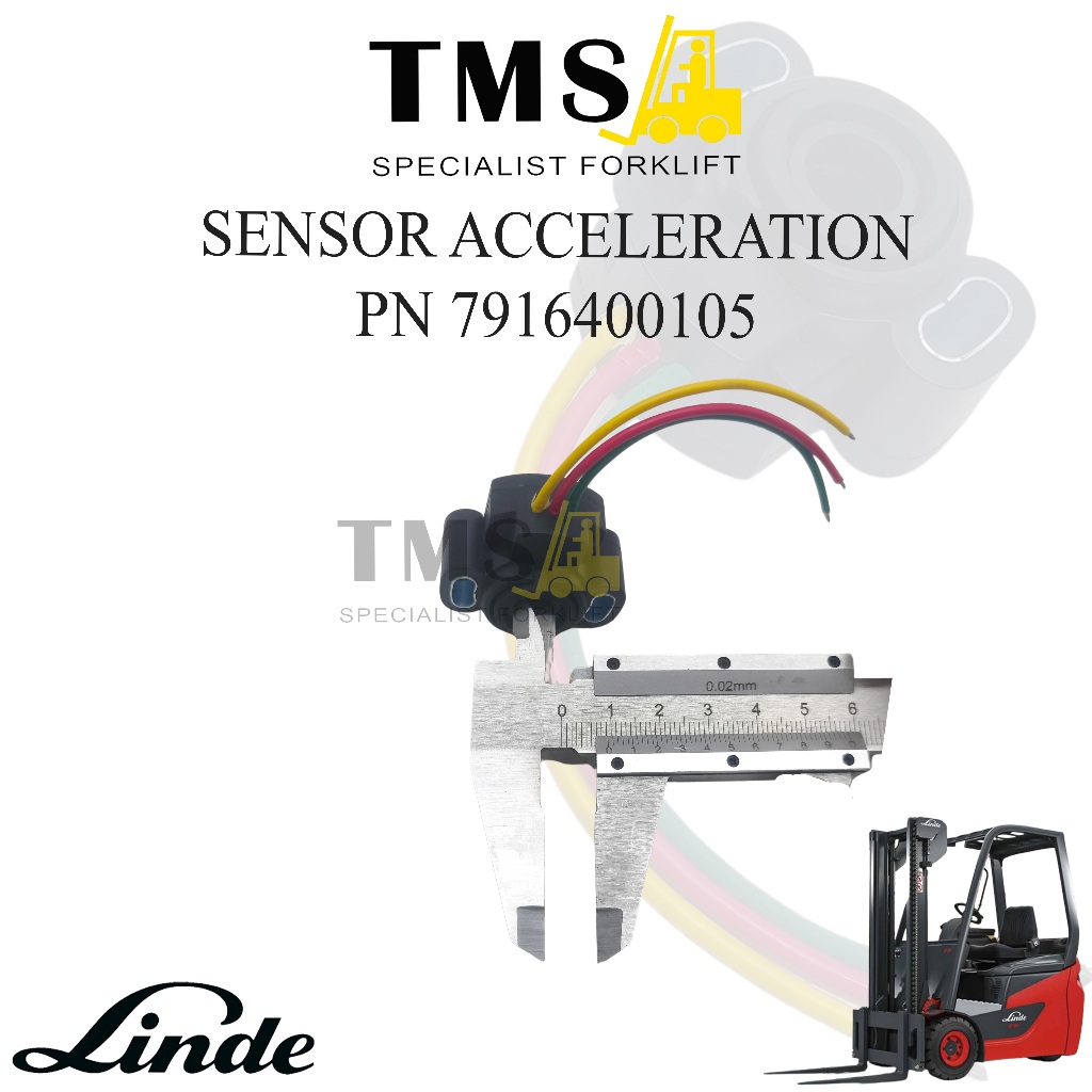 Acceleration Sensor Part Number 7916400105 For Forklift Linde - Gambar 4