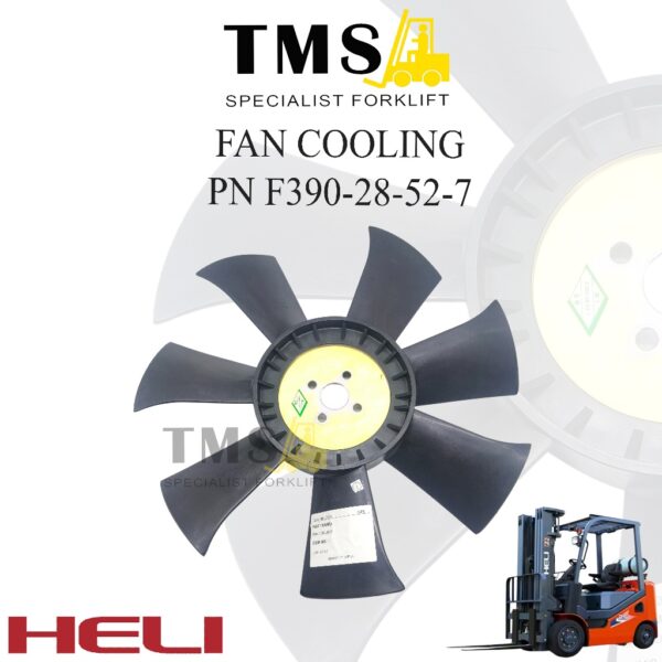 Fan Cooling QC490 Heli CPCD 2-3.5 Ton F390-28-52-7