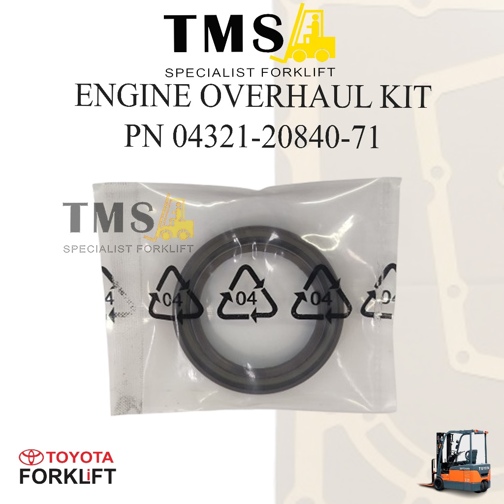 Transmisi Overhaul Kit 8FD/G10-30 04321-20840-71 Toyota Forklift Diesel - Gambar 2