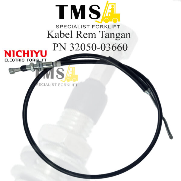 Kabel Rem Tangan 32050-03660 Hand Brake Cable NICHIYU Forklift FB10-FB