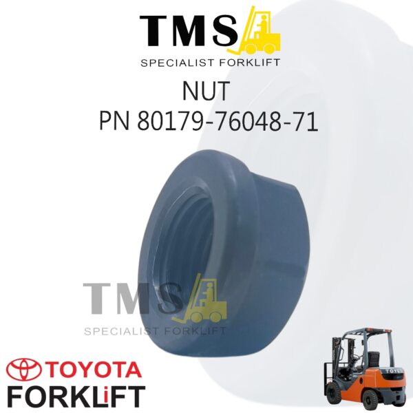 Nut Cinneting Rod Part Number 80179-76048-71 For Forklif Toyota