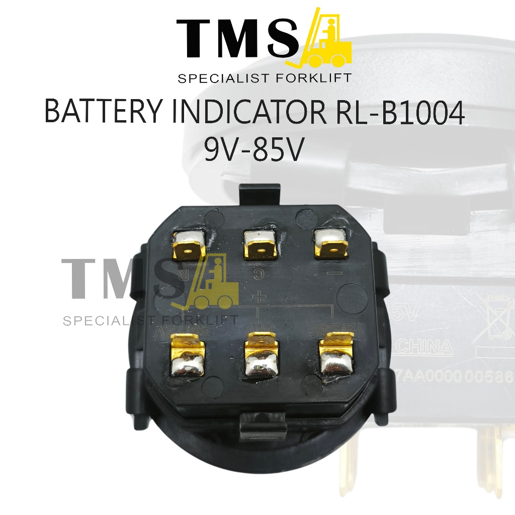 Battery Indicator RL-B1004 DC 12V - 72V Hour Meter Forklift Electric Universal - Gambar 2
