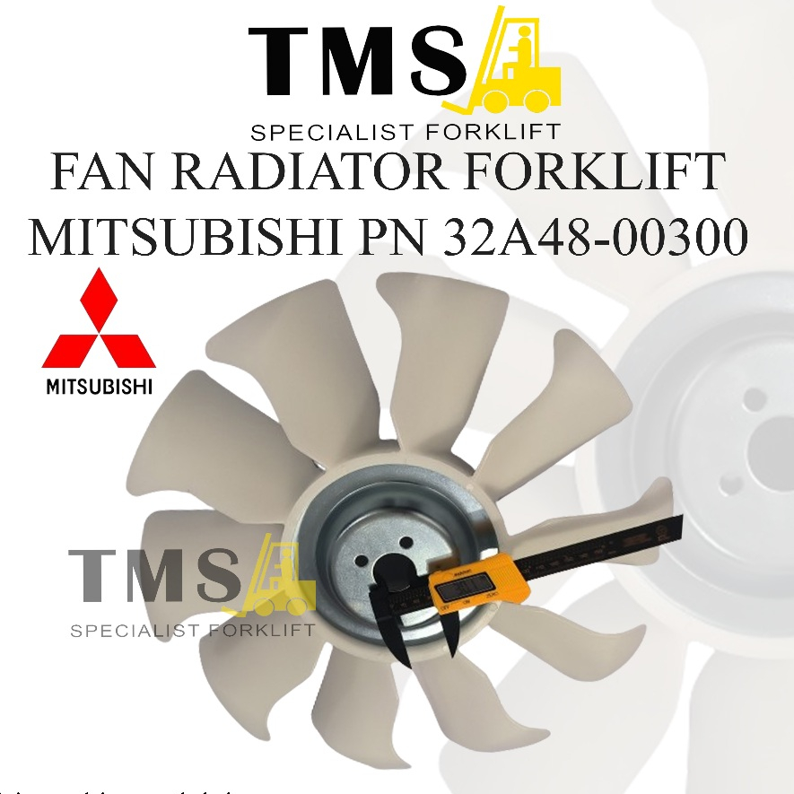 Kipas Radiator Fan 32A48-00300 Mitsubishi S4S S6S Forklift FD20-30N - Gambar 5