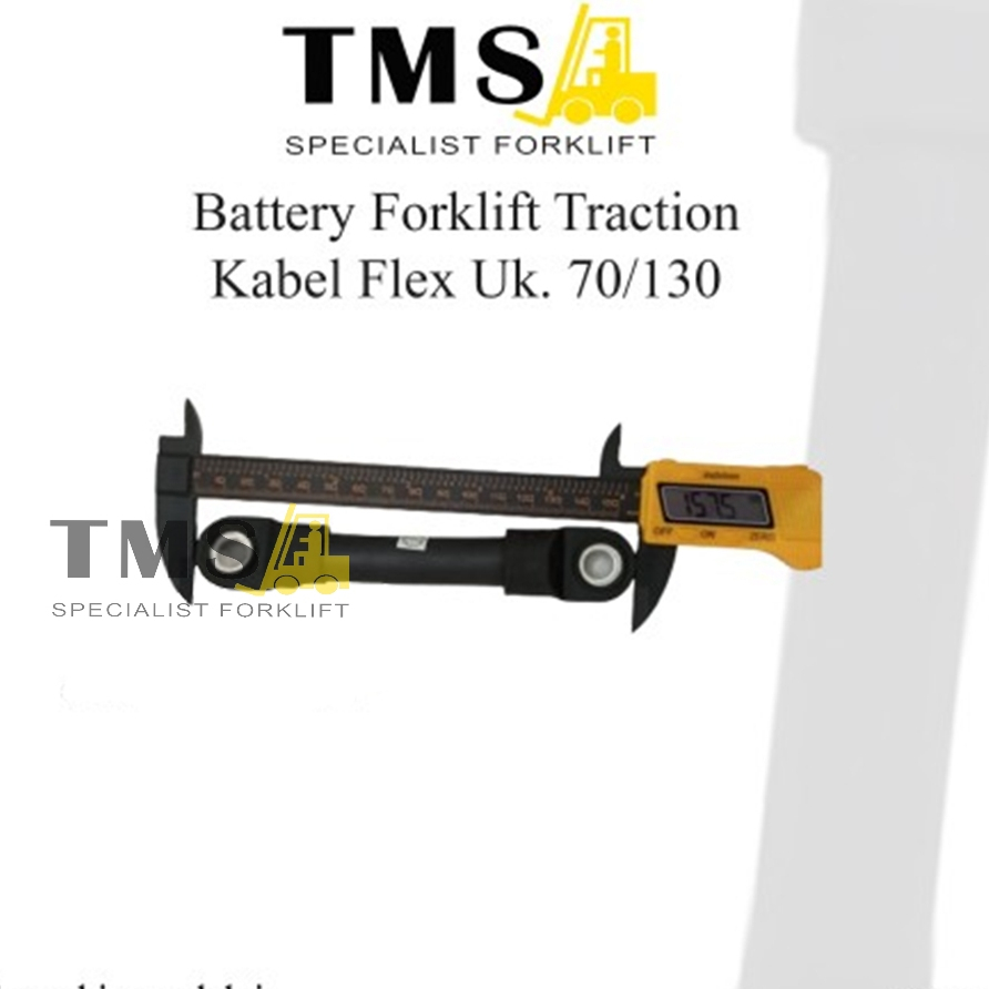 Battery Forklift Traction Kabel Flex 70/130 6107010130 Intercell 70mm - Gambar 5