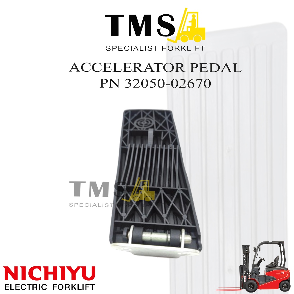 Accelerator Pedal Nichiyu FB10-30 32050-02670 Pedal Gas Forklift Nichiyu 1 Ton 3 Ton - Gambar 3