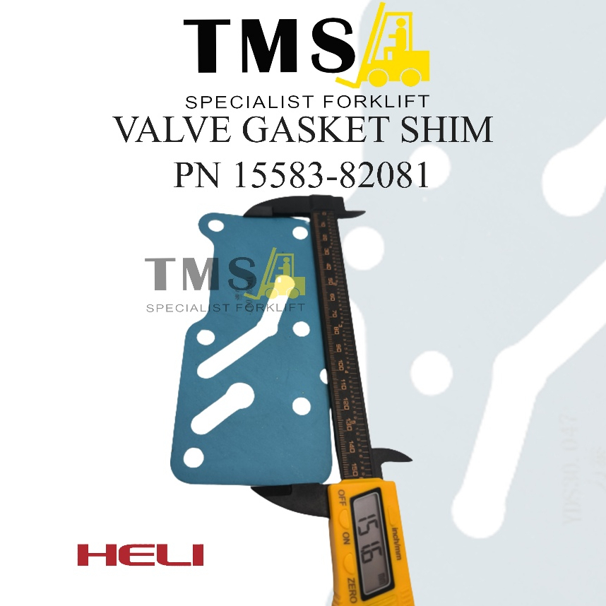 Valve Gasket Shim 15583-82081 HELI H2000 2-3T - Gambar 3