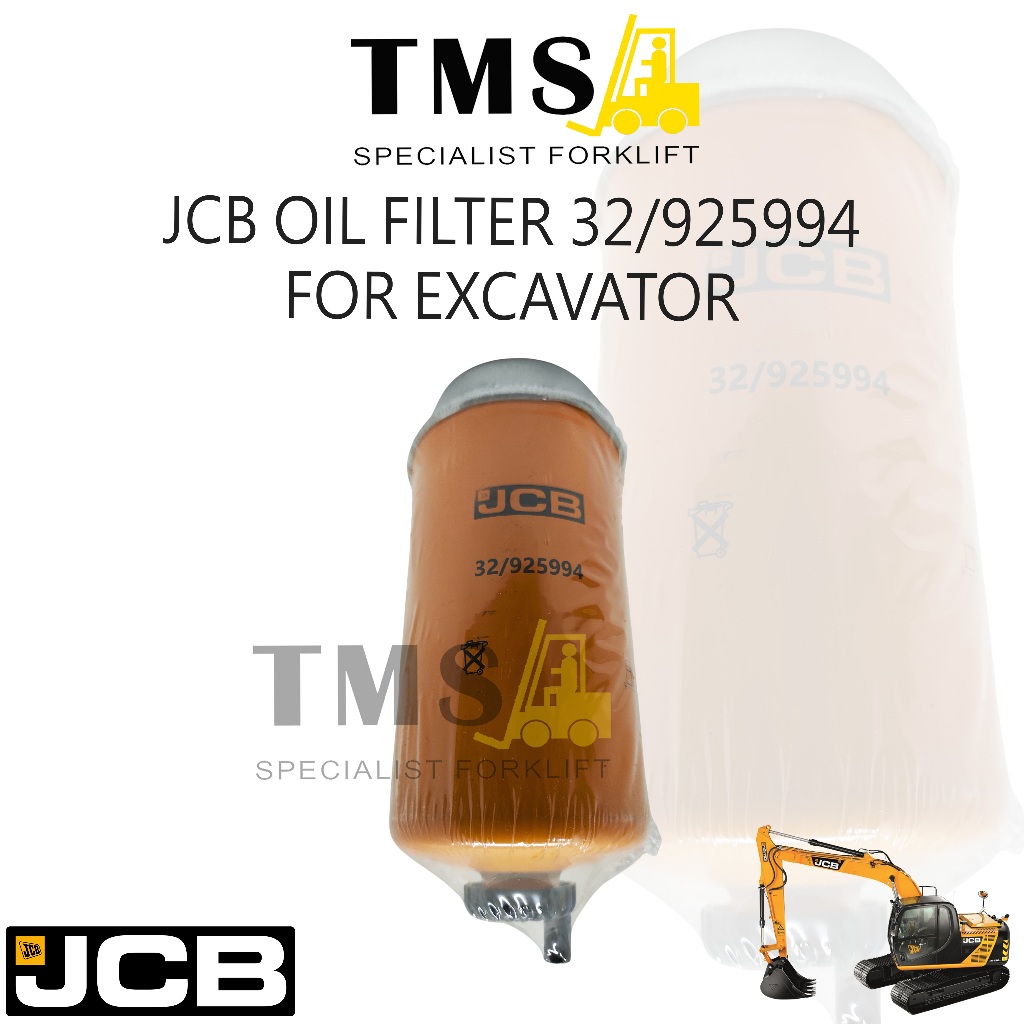 JCB 32/925994 Oil Filter Filter Oli Mesin Excavator JCB JS130 JS160 JS200 JS220 Dieselmax