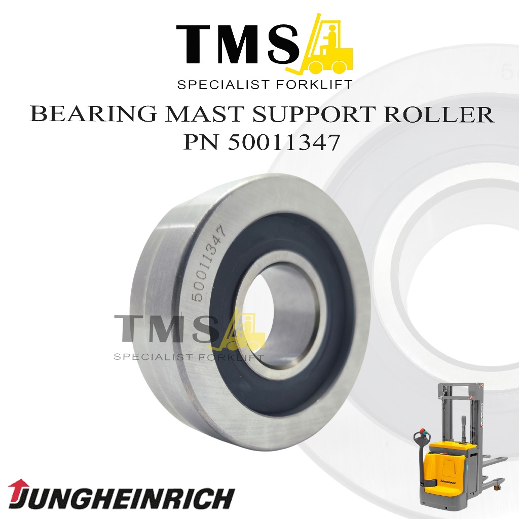 Bearing Mast Support Roller 50011347 Jungheinrich EJC ERC Forklift 75,9x28x26 - Gambar 3